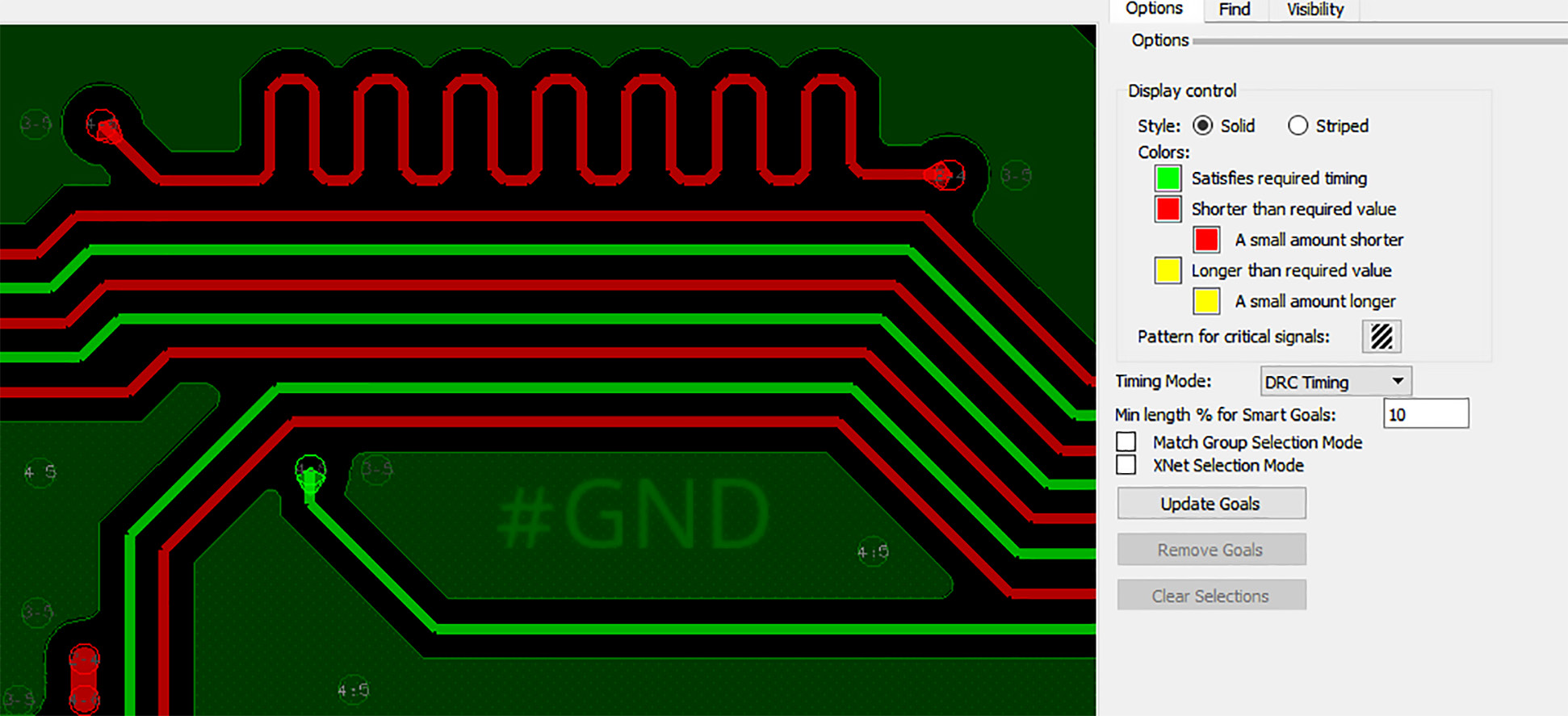 Quickly assess and correct differential pair and bus phase, delay, and timing