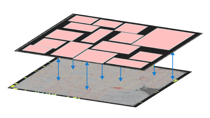 Figure 4: Homogenous 3D stack for memory-on-logic flow