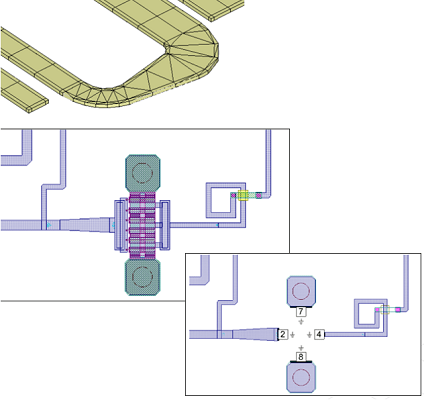 The IDA interface in Microwave Office provides in-situ EM and thermal extraction without the need to manually exchange design data or simulation results between platforms