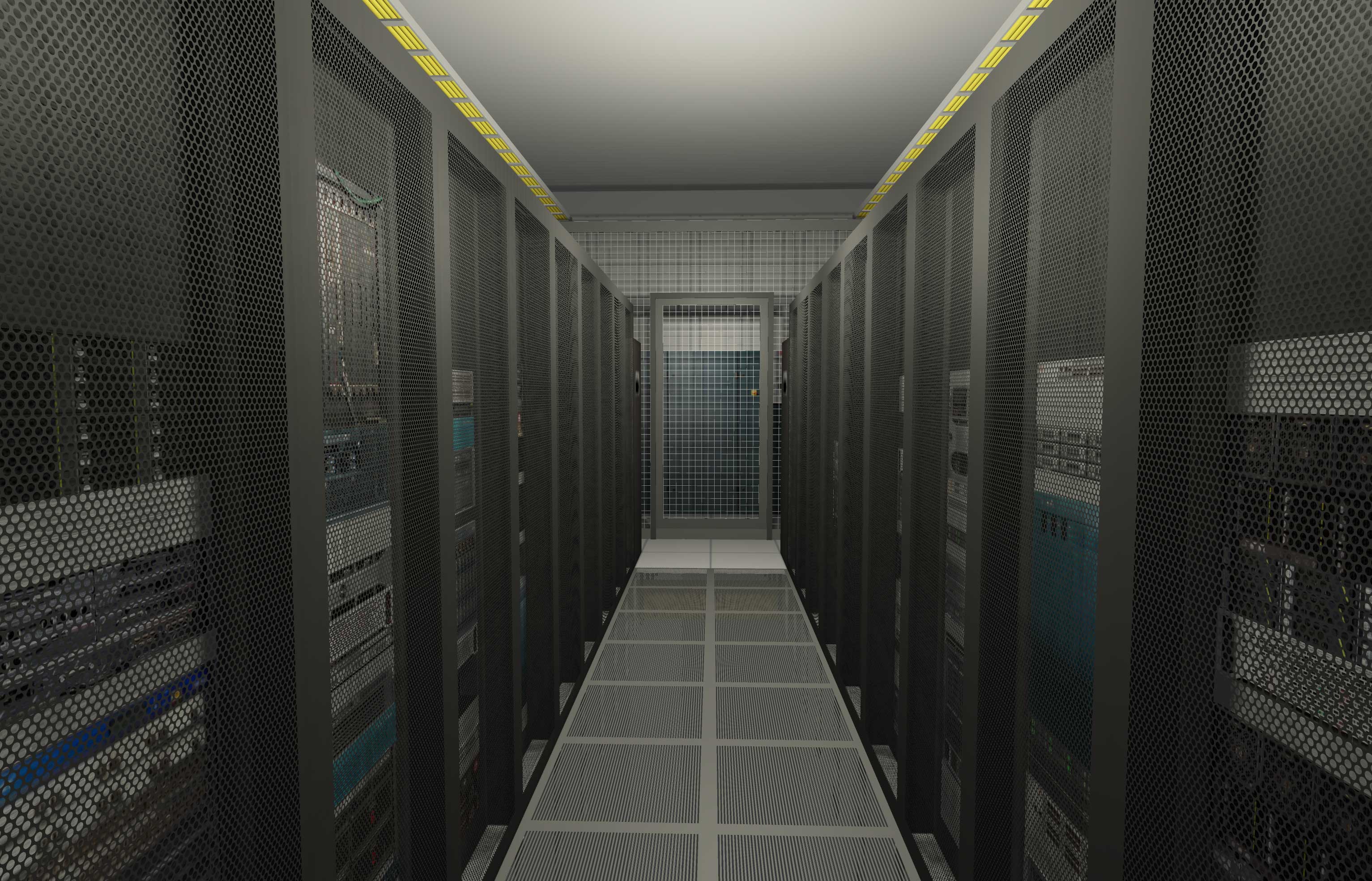 Detailed DataCenter Digital Twin