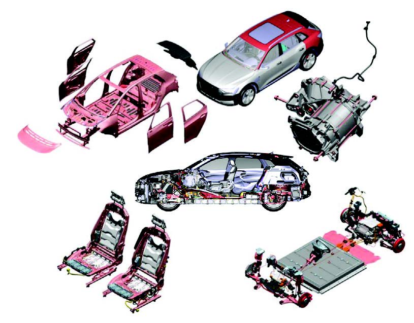 Traditional CAD files extracted from the PLM system