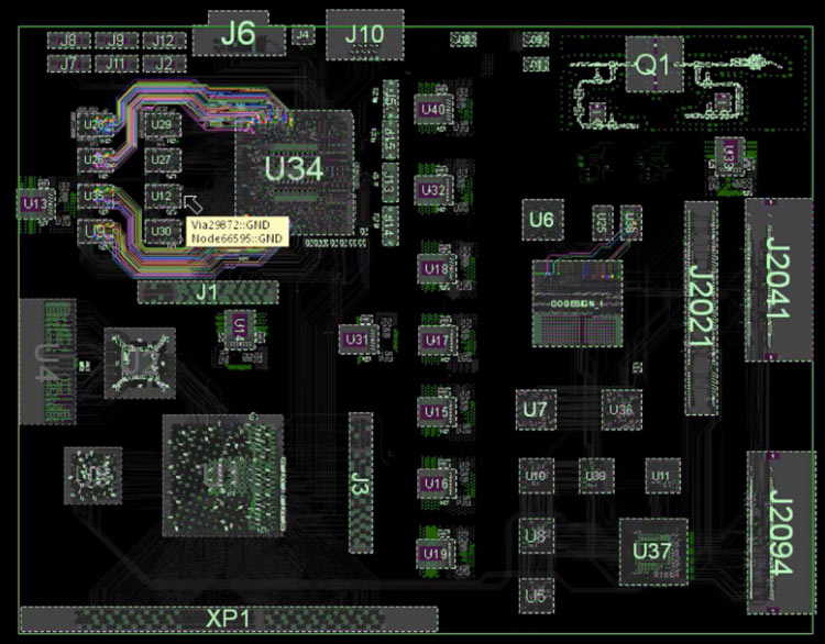 DDR interface selected in PowerSI technology